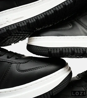 کفش کتانی مردانه و زنانه مشکی سفید نایک NIKE AIR FORCE مدل 4696