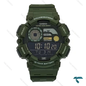 ساعت کاسیو WS-1500H-3BV اورجینال سبز Casio-7499-G