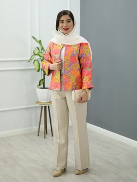 کت ژاکارد لامیا