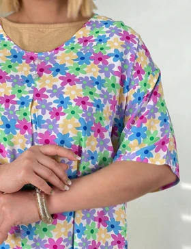تیشرت نخی پلاس لادین کد : 511