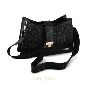 کیف دوشی زنانه چرم یلسان مدل آنجلا 138-GAN