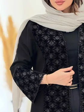 مانتو مازراتی آستین مروارید