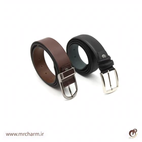 ست هدیه کمربند چرم دوتایی mrc1211-18
