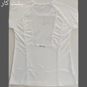 بلوز ورزشی زنانه فینگردار پشت تور 36 38