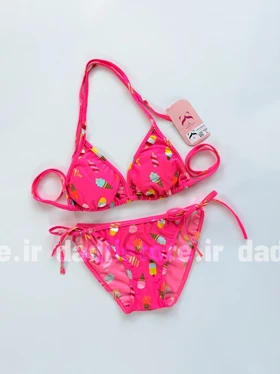 بیکینی کاپ متحرک طرح بستنی