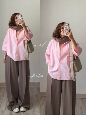 شومیز باکسی ساده