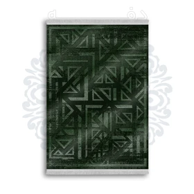 *جدید* فرشینه از جنس پارچه شانل مخمل ترک طرح فانتزی برند دفه کد 1356