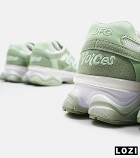 کفش کتانی زنانه سبز سفید NEW BALANCE 9060 مدل 4200