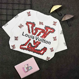 کراپ دخترانه LV