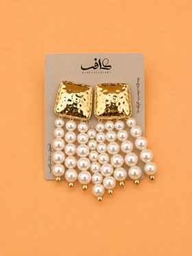 گوشواره آویزدار مرواریدی