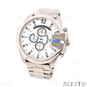 ساعت دیزل مردانه سه موتوره صفحه سفید 102345