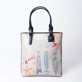 کیف رودوشی دندی طرح دختربندر کیف زنانه طرح محلی