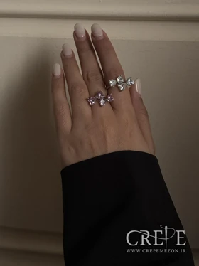 انگشتر دولاین پاپیون