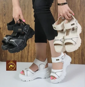 صندل لژدار طبی زنانه اسپرت مینا