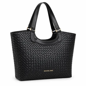 کیف چرم وارداتی MICHEAL KORS مشکی / مایکل کورس