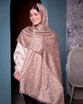 شال ابریشم ژاکارد هرمس 20210