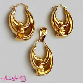 نیم ست زنانه ژوپینگ طرح گرازیلا (برند طلای ایتالیایی) کد 1991