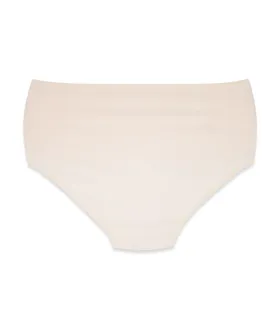 شورت زنانه اسلیپ نخی فاق بلند دانتل دار Neev نیو کد 413 کرم Cream