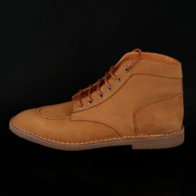 نیم بوت مردانه چرم یلسان مدل اریس کد 510-HRSG (عسلی)