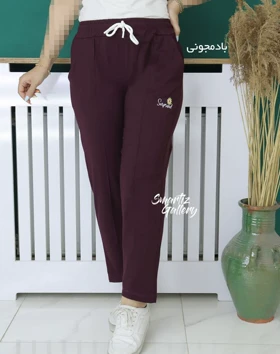 شلوار گلدوزی بابونه