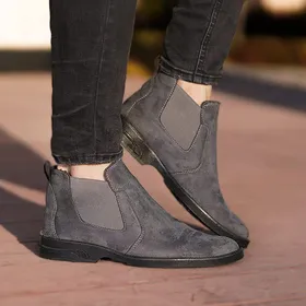 کفش مردانه ساق‌دار Nikeمدل Mita( طوسی)