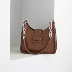 کیف دستی ترکیبی چرم