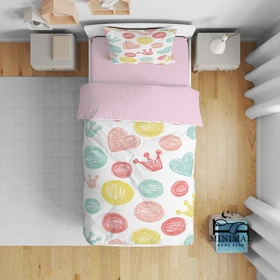 روتختی کودک طرح دایره و قلب مدل T4967