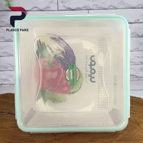 ظرف فریزری مربع 4.5 لیتری لیمون