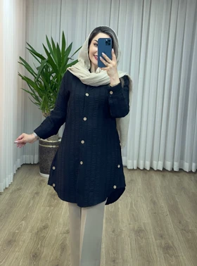 مانتو شومیزی کوک دوزی کد 2074
