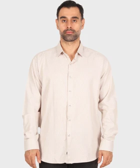 پیراهن مردانه آستین بلند بافت کبریتی 0251