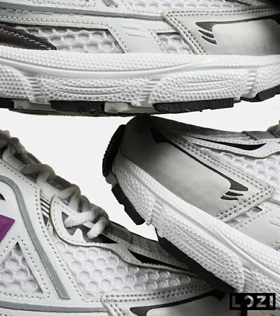 کفش کتانی مردانه و زنانه سفید بنفش NEW BALANCE 1064 V.2