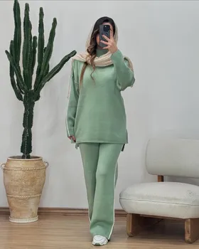 ست بغل خط‌دار بافت