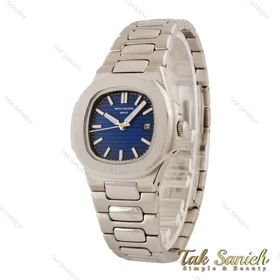 ساعت پتک فیلیپ ناتیلوس زنانه استیل صفحه سرمه ای Patek-5401-L