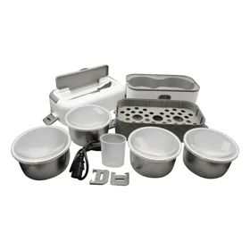 ظرف غذا برقی چند منظوره کوکینگ مدل Foodie Pot-4 ظرفیت 2 لیتر