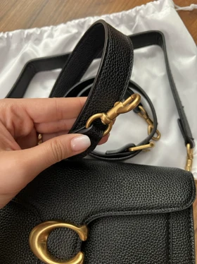 کیف رودوشی مشکی کوچ Coach