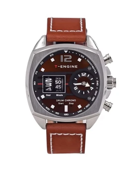 ساعت مچی مردانه تی انجین T-ENGINE Dawward - Leather Strap