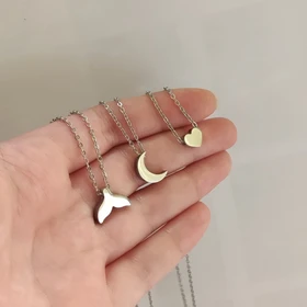 گردنبند سه بعدی استیل با/ بدون حکاکی (زمان ساخت مدل با حکاکی 2 الی 4 روز کاری)