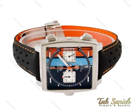 ساعت تگ هویر موناکو مردانه بندچرم مشکی Tag-4142-G