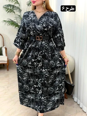 پیراهن فلور نینا 3743