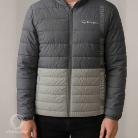 کاپشن پر دو رنگ TOP KINGDOM