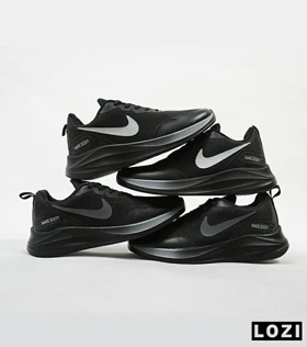کفش کتانی بزرگ پا مشکی Nike air zoom