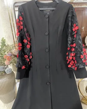 مانتو بلند مدل آلیس کد 2565
