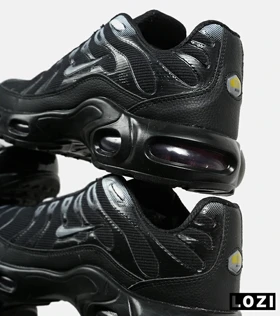 کفش کتانی مردانه و زنانه مشکی سفید NIKE AirMax Plus TN Ultra