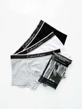 شورت پادار مردانه نخ پنبه کلوین کلاین Calvin Klein بسته 3 عددی