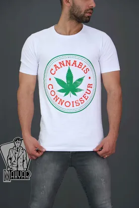 تیشرت آستین کوتاه CANNABIS