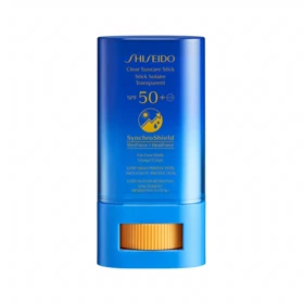استیک ضد آفتاب محافظ شیسیدو Shiseido مدل SynchroShield SPF 50+ حجم 20 گرم مناسب پوست حساس