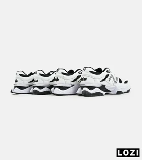 کفش کتانی مردانه و زنانه سفید مشکی NEW BALANCE 9060 مدل 2154