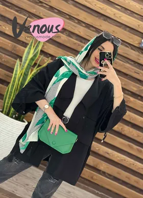 مانتو لینن پشت کش