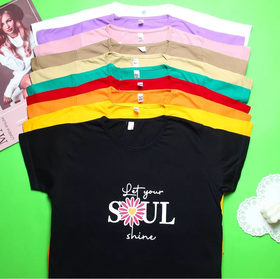 تیشرت گل soul کد 285