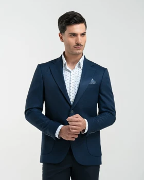ام کی کالکشن کت mk-2832-navy-blue